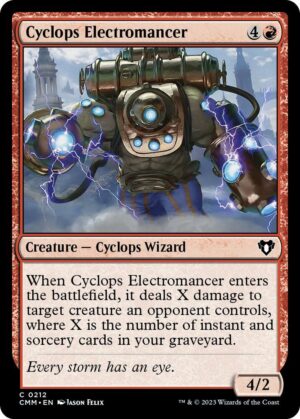 Cyclops Electromancer - 212: Commander Masters