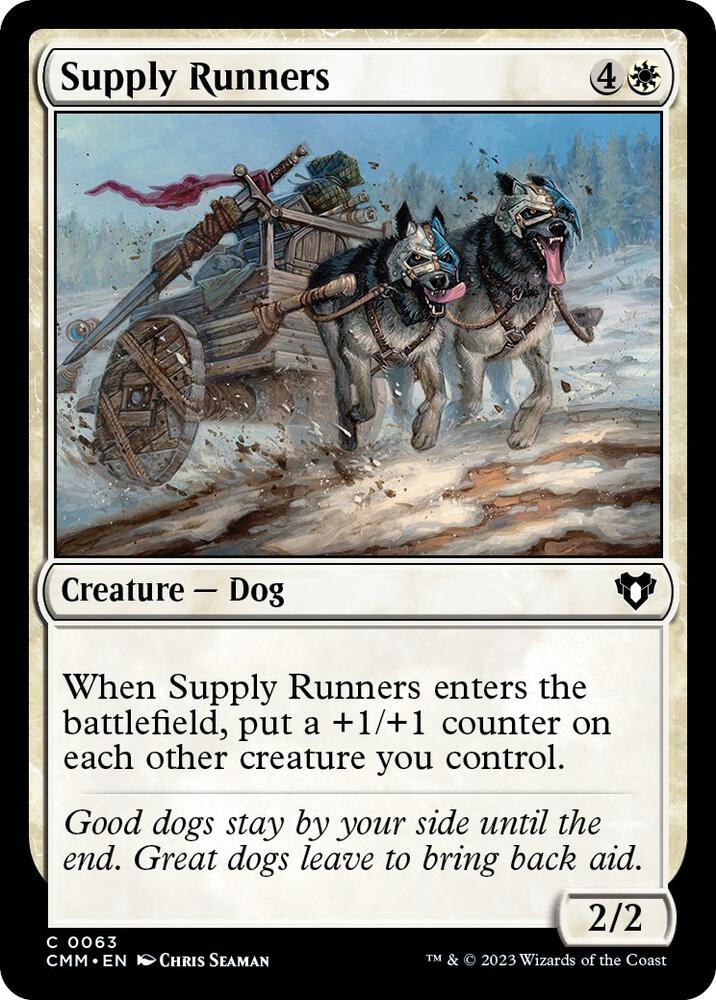 Supply Runners - 63: Commander Masters