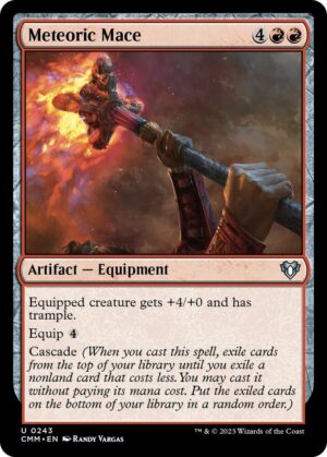 Meteoric Mace - 243: Commander Masters