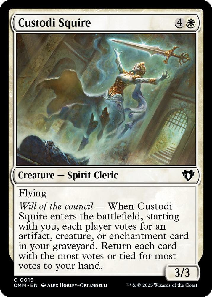 Custodi Squire - 19: Commander Masters