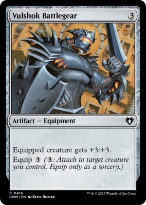 Vulshok Battlegear - 418: Commander Masters