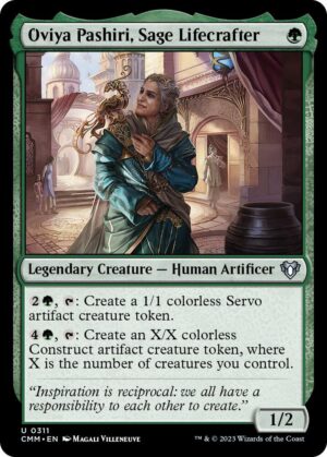 Oviya Pashiri, Sage Lifecrafter - 311: Commander Masters