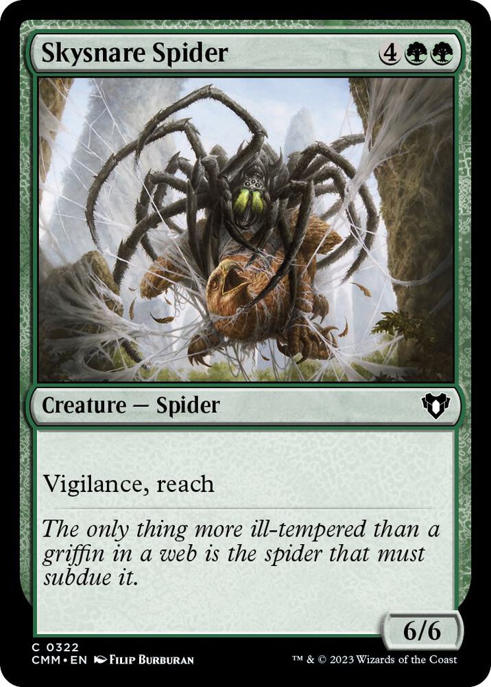 Skysnare Spider - 322: Commander Masters