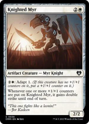 Knighted Myr - 36: Commander Masters
