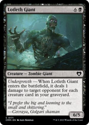 Lotleth Giant - 171: Commander Masters