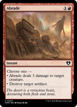 Abrade - 203: Commander Masters