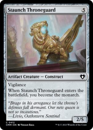 Staunch Throneguard - 412: Commander Masters