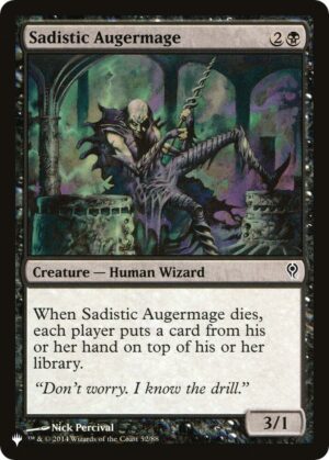 Sadistic Augermage - 52/88: The List Reprints