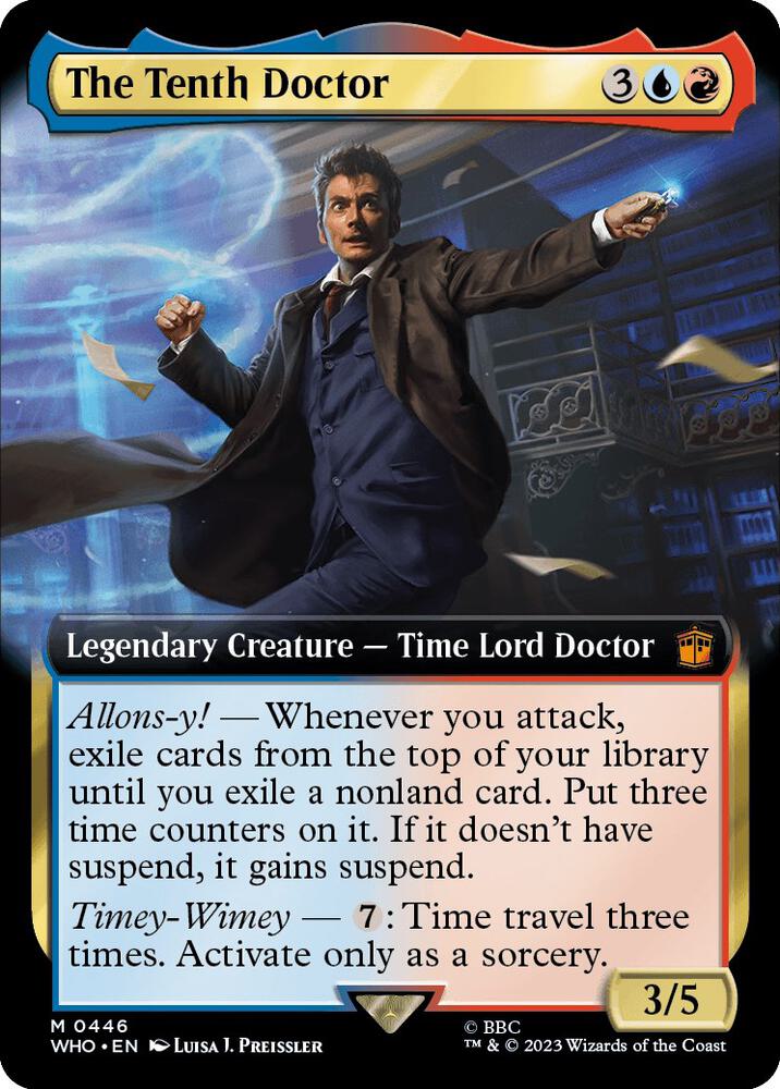 The Tenth Doctor (Extended Art) - 446: Universes Beyond: Doctor Who