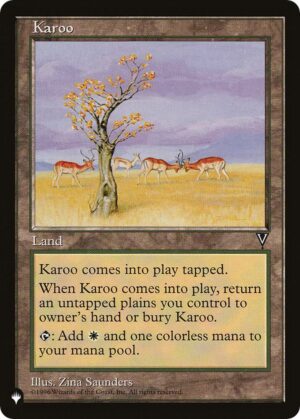 Karoo (VIS): The List Reprints
