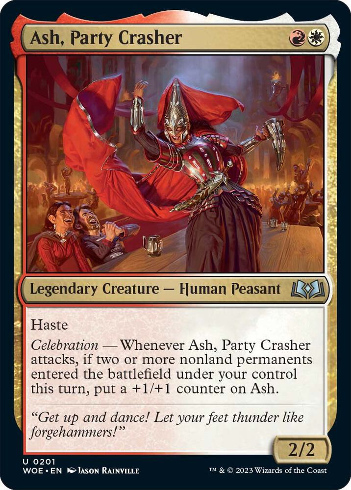 Ash, Party Crasher - 201: Wilds of Eldraine