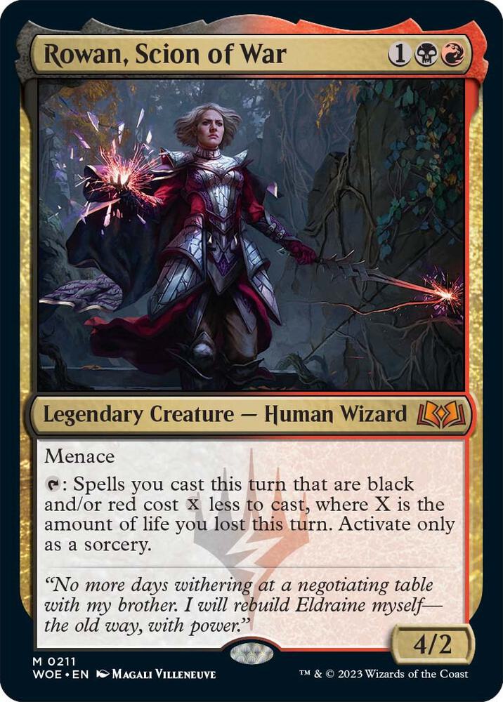 Rowan, Scion of War - 211: Wilds of Eldraine