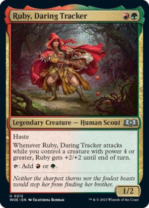Ruby, Daring Tracker - 212: Wilds of Eldraine