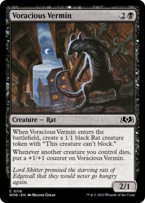 Voracious Vermin - 116: Wilds of Eldraine