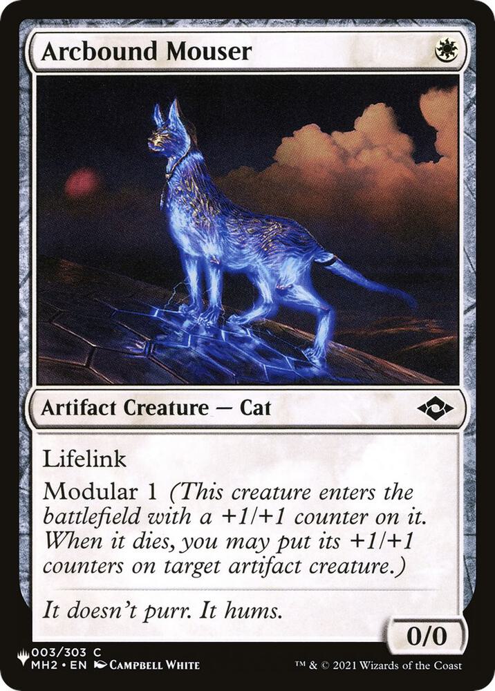 Arcbound Mouser - 003/303: The List Reprints
