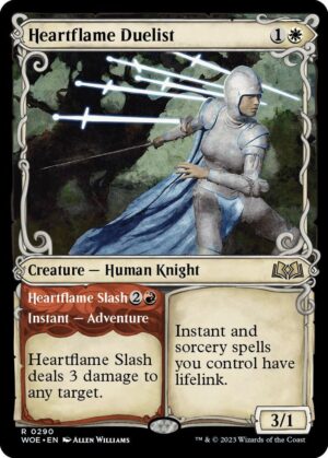 Heartflame Duelist (Showcase) - 290: Wilds of Eldraine