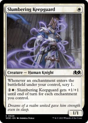 Slumbering Keepguard - 29: Wilds of Eldraine
