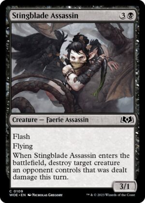 Stingblade Assassin - 109: Wilds of Eldraine
