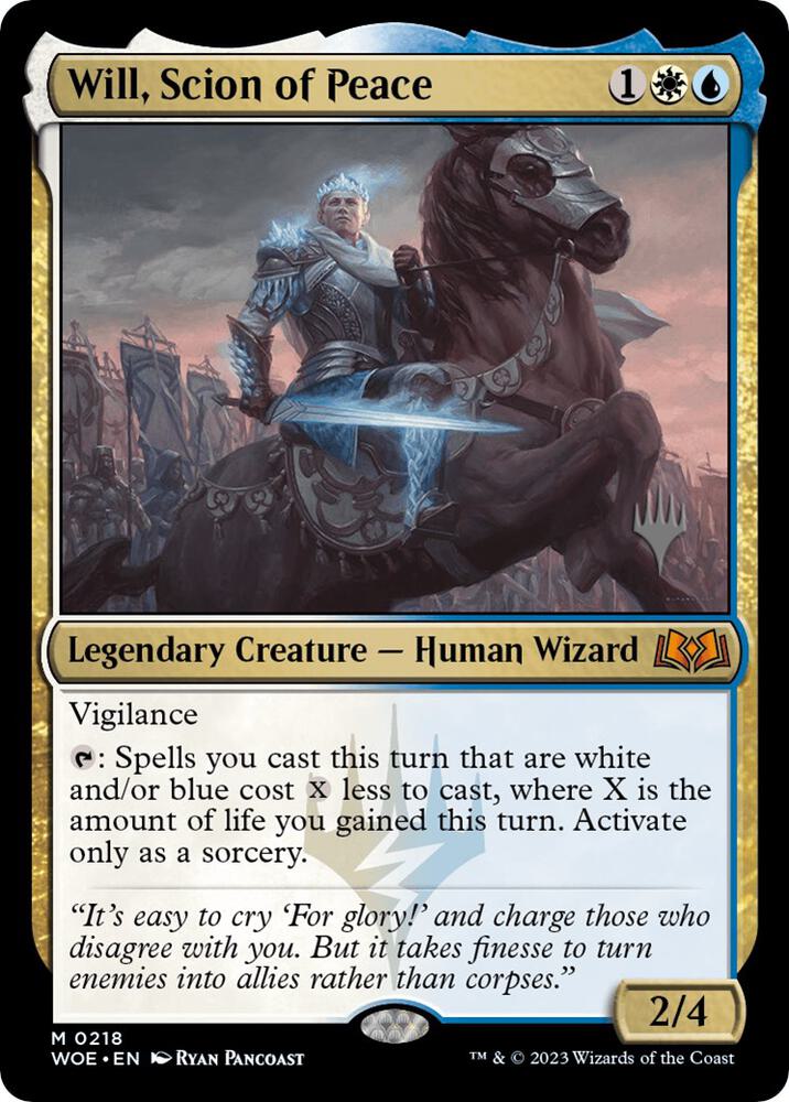 Will, Scion of Peace - 218: Promo Pack: Wilds of Eldraine