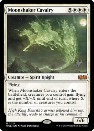 Moonshaker Cavalry - 21: Promo Pack: Wilds of Eldraine