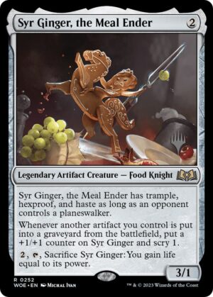 Syr Ginger, the Meal Ender - 252: Promo Pack: Wilds of Eldraine