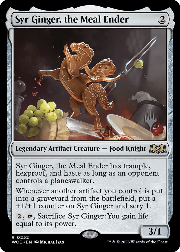 Syr Ginger, the Meal Ender - 252: Promo Pack: Wilds of Eldraine