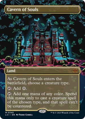 Cavern of Souls (0345) (Borderless) - 345: The Lost Caverns of Ixalan