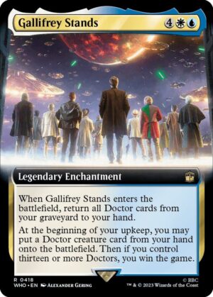 Gallifrey Stands (Extended Art) - 418: Universes Beyond: Doctor Who