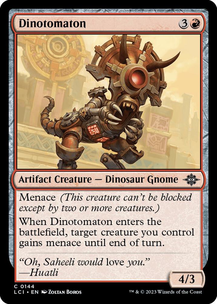 Dinotomaton - 144: The Lost Caverns of Ixalan