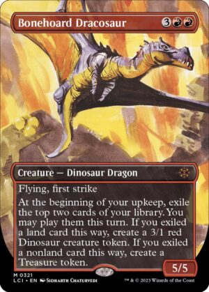 Bonehoard Dracosaur (Borderless) - 321: The Lost Caverns of Ixalan