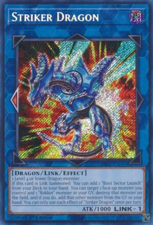 Striker Dragon (Secret Rare) - RA01-EN046: 25th Anniversary Rarity Collection