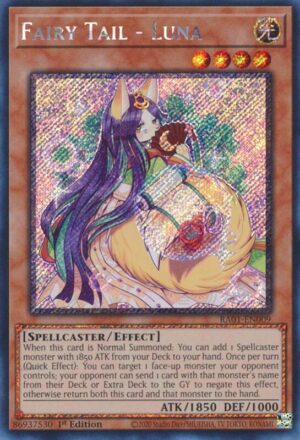 Fairy Tail - Luna (Platinum Secret Rare) - RA01-EN009: 25th Anniversary Rarity Collection