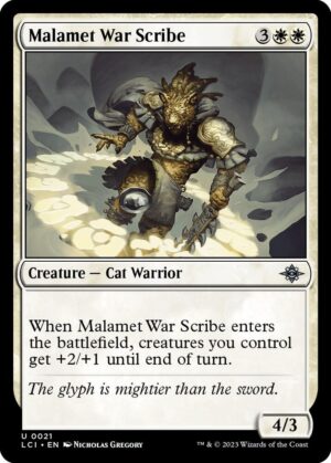 Malamet War Scribe - 21: The Lost Caverns of Ixalan