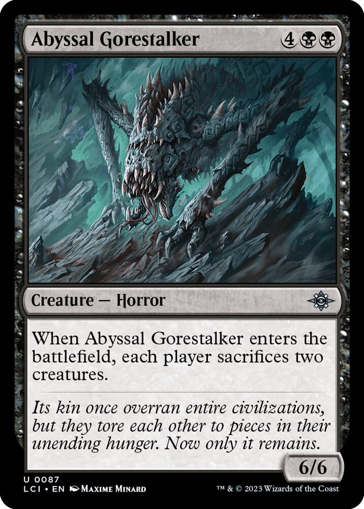 Abyssal Gorestalker - 87: The Lost Caverns of Ixalan