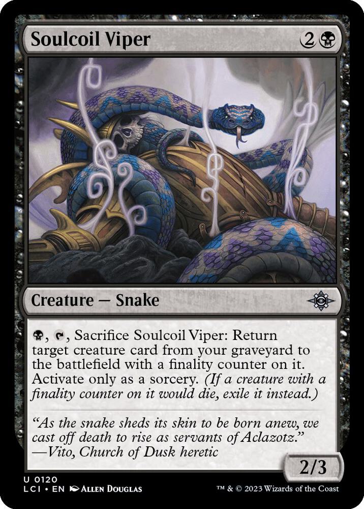 Soulcoil Viper - 120: The Lost Caverns of Ixalan