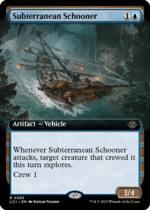Subterranean Schooner (Extended Art) - 365: The Lost Caverns of Ixalan
