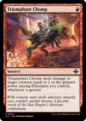 Triumphant Chomp - 170: The Lost Caverns of Ixalan