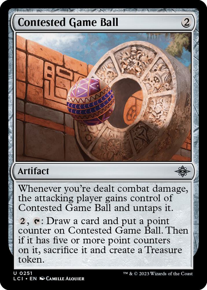 Contested Game Ball - 251: The Lost Caverns of Ixalan