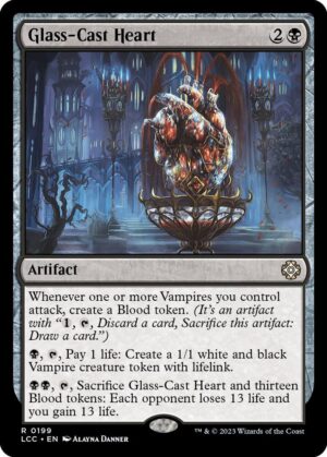Glass-Cast Heart - 199: Commander: The Lost Caverns of Ixalan