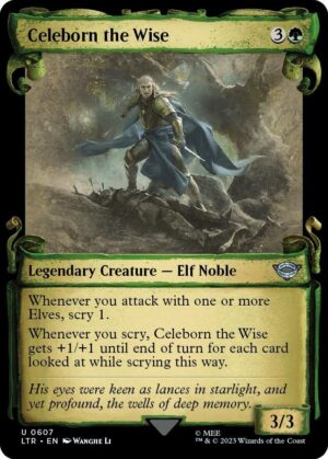 Celeborn the Wise (Showcase Scrolls) - 607: Universes Beyond: The Lord of the Rings: Tales of Middle-earth