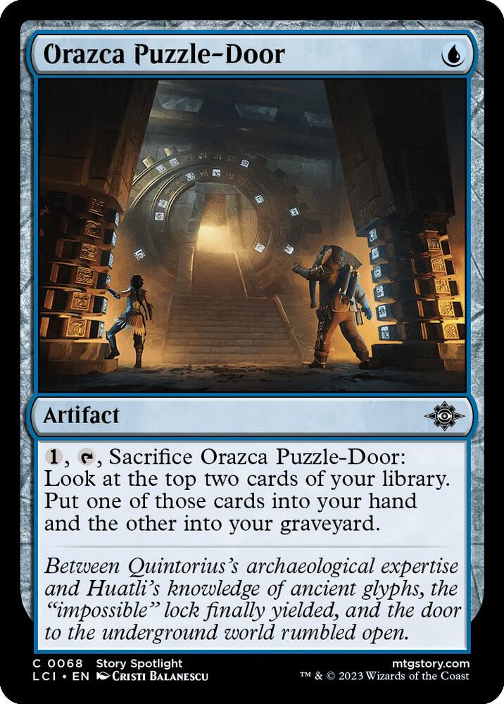 Orazca Puzzle-Door - 68: The Lost Caverns of Ixalan