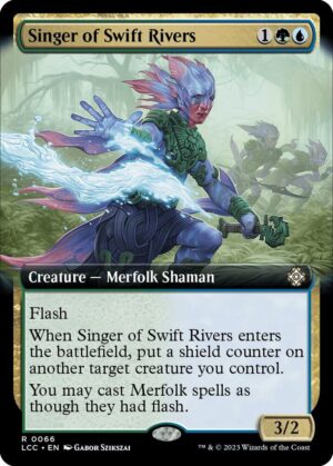 Singer of Swift Rivers (Extended Art) - 66: Commander: The Lost Caverns of Ixalan
