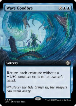 Wave Goodbye (Extended Art) - 47: Commander: The Lost Caverns of Ixalan