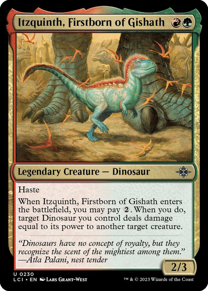 Itzquinth, Firstborn of Gishath - 230: The Lost Caverns of Ixalan