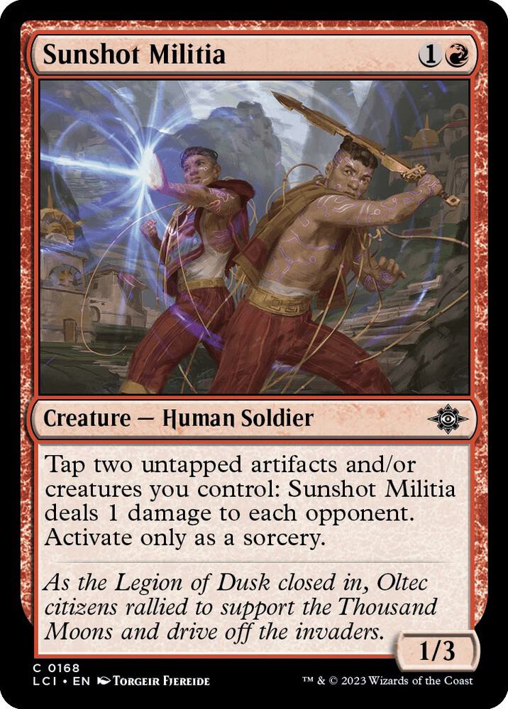 Sunshot Militia - 168: The Lost Caverns of Ixalan