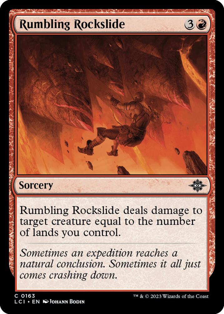 Rumbling Rockslide - 163: The Lost Caverns of Ixalan