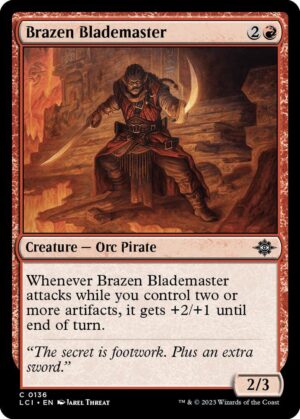 Brazen Blademaster - 136: The Lost Caverns of Ixalan
