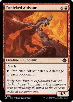 Panicked Altisaur - 159: The Lost Caverns of Ixalan