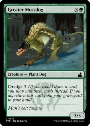 Greater Mossdog - 145: Ravnica Remastered