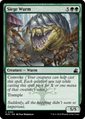 Siege Wurm - 155: Ravnica Remastered